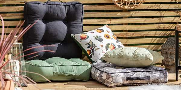 Outdoor cushions.